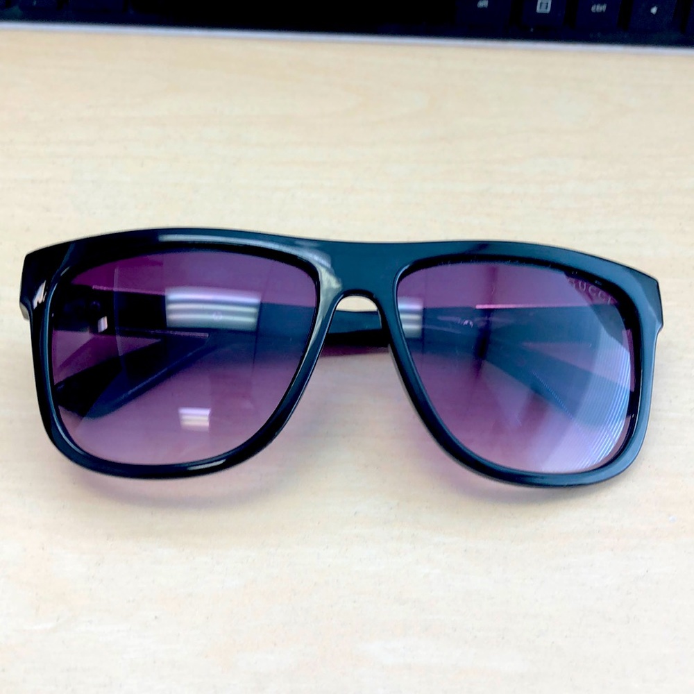 Rare Gucci Purple Tinted Lenses Sunglasses